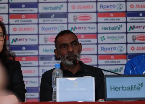 HLV Maldives vui vì chỉ thua Việt Nam 0-7