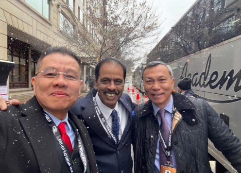 Chủ tịch VFF tham dự Lễ bốc thăm VCK World Cup 2026