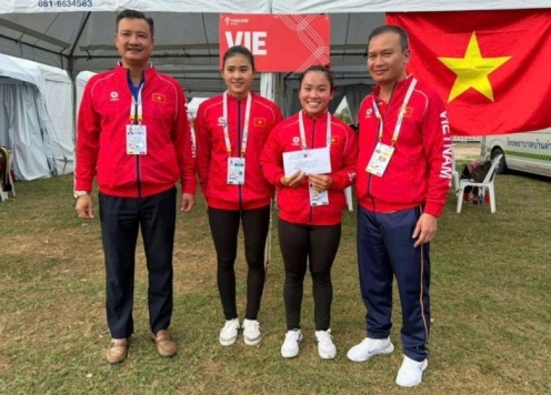 Canoeing nữ Việt Nam khẳng định vị thế tại SEA Games 33