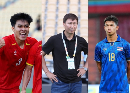 U22 Thái Lan lo sợ! HLV Kim Sang Sik chưa từng thua ở chung kết