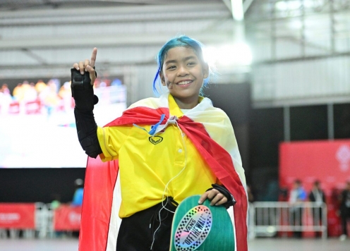 SỐC: VĐV nhí 10 tuổi gây sốt khi giành HCV SEA Games 33