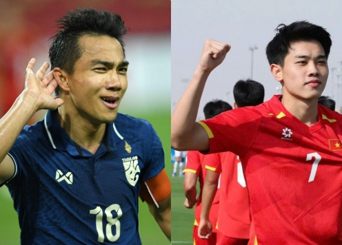 Chanathip có hành động ngỡ ngàng khi U23 Việt Nam đang thăng hoa