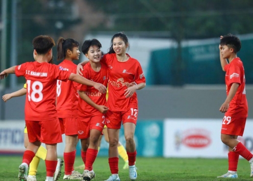 Phong Phú Hà Nam có 3 điểm ở trận khai mạc U19 nữ QG