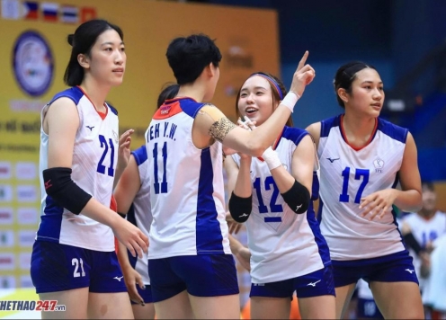 Thắng áp đảo Philippines, Đài Bắc Trung Hoa giành được vị trí hạng 3 tại VTV Cup 2025