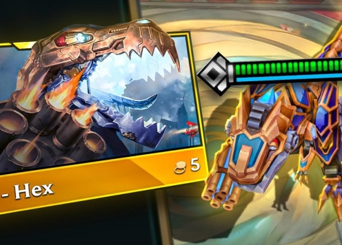 Cách chơi đội hình Khủng long Bọ cạp T-Hex carry DTCL mùa 16