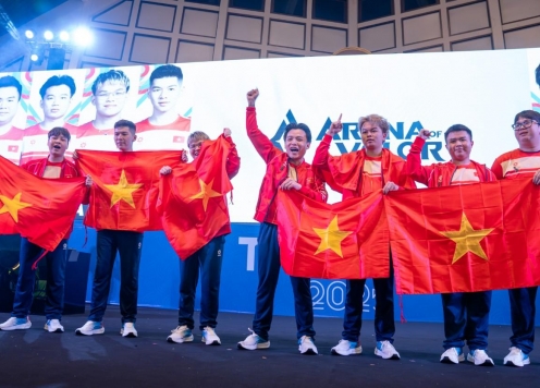 Đội tuyển Việt Nam lập kỷ lục khủng tại SEA Games 33 với tấm HCV Liên Quân Mobile