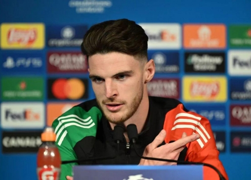 Declan Rice phát biểu tự tin trước đại chiến với PSG