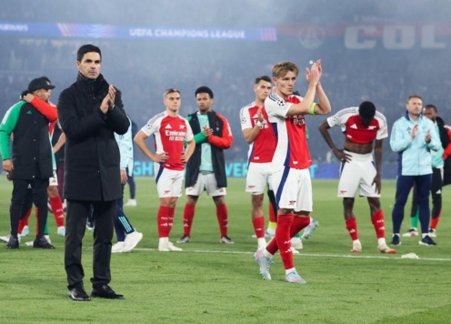 Arsenal nhận tin vui lớn dù bị PSG loại khỏi Champions League