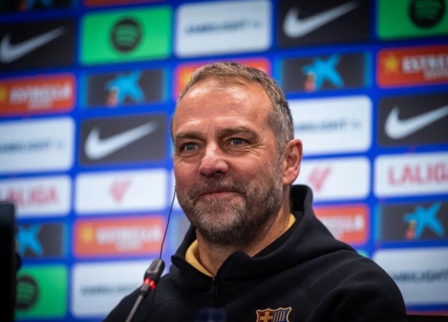 Hansi Flick nói gì khi Barca vô địch La Liga 2024/25?