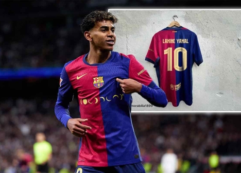 Yamal sẽ mặc áo số 10 tại Barcelona ở mùa giải mới !
