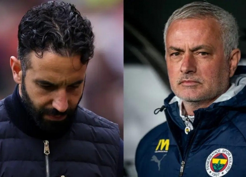 Mourinho bảo vệ Amorim sau thất bại tại Europa League