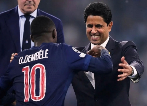 Chủ tịch PSG: 'Dembele không đoạt Quả bóng vàng là điều bất thường'