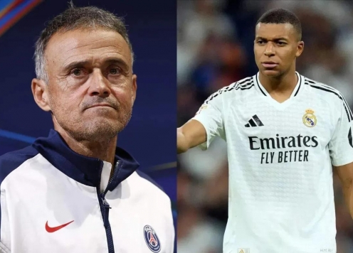 Màn tái ngộ đầy căng thẳng của Mbappe và Luis Enrique