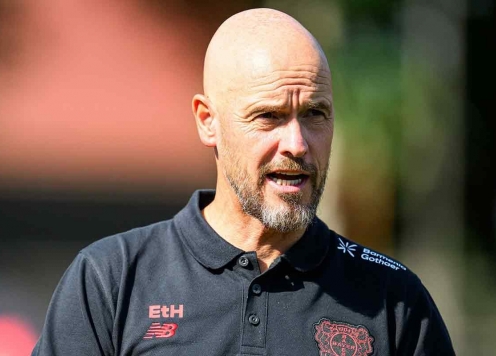 Ten Hag thua thảm họa trong ngày ra mắt Bayer Leverkusen
