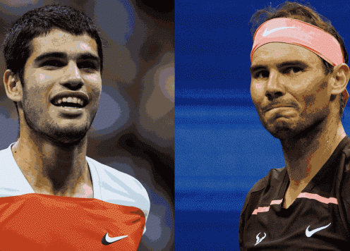 Carlos Alcaraz cán mốc lịch sử của Rafael Nadal