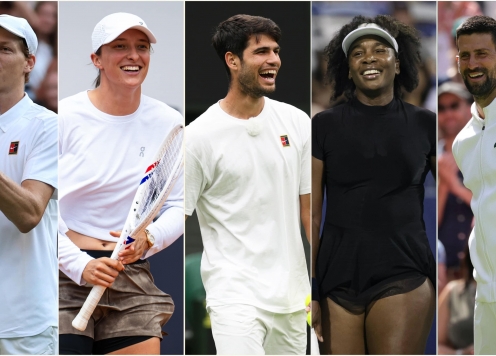 Djokovic, Sinner, Alcaraz và loạt tên tuổi đổ bộ nội dung đôi nam nữ US Open