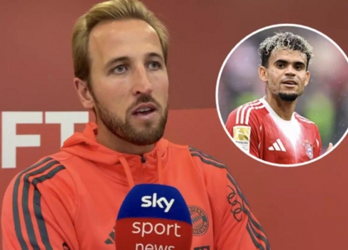 Harry Kane chỉ thẳng 'rào cản' của Luis Diaz ở Bayern