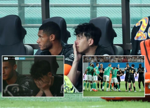Son Heung-min bật khóc trong trận chia tay Tottenham