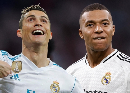 Mbappe đe dọa kỷ lục vĩ đại của Cristiano Ronaldo ở Real Madrid