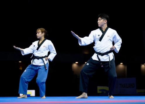 Taekwondo mang về HCV đầu tiên cho Singapore tại SEA Games 33