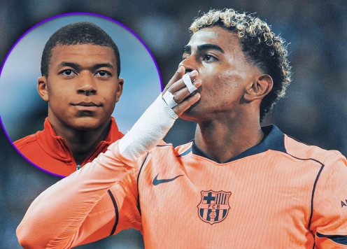 Yamal phá kỷ lục của Mbappe ở Champions League