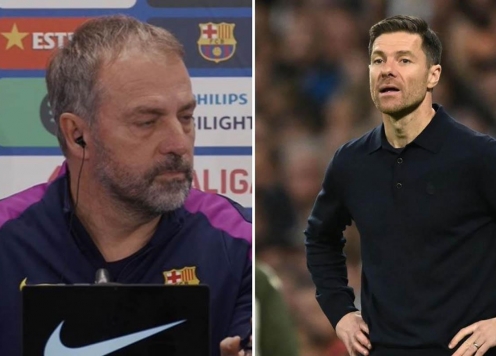 Hansi Flick có động thái về 'ghế nóng' của Xabi Alonso