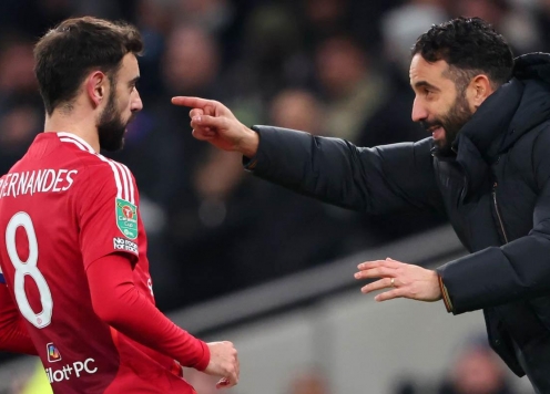 Amorim tin MU có thể thắng khi thiếu Bruno Fernandes