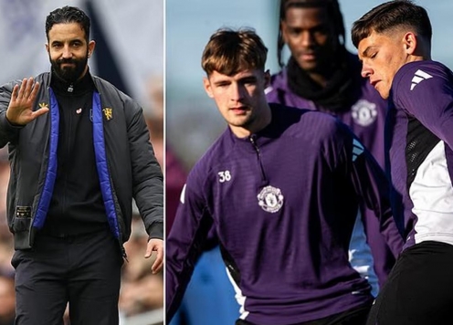 Amorim sẽ 'ném' các cầu thủ trẻ MU vào trận derby hoa hồng