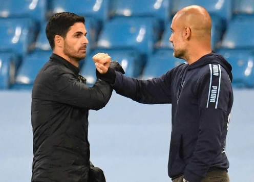 Arteta và Pep Guardiola cạnh tranh danh hiệu cao quý tại Ngoại Hạng Anh