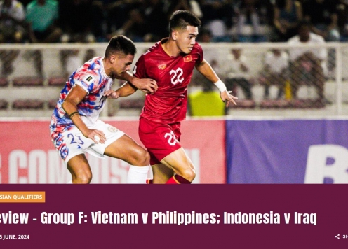 AFC nhận định trận Việt Nam vs Philippines ở VL World Cup