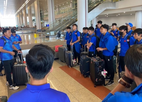 U19 Việt Nam về nước sau giải tứ hùng ở Trung Quốc