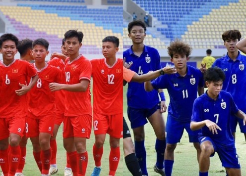 U16 Việt Nam vs U16 Thái Lan: Tiến vào chung kết
