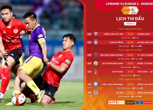 Vòng 4 V-League 2024/25: Gay cấn và khó lường!