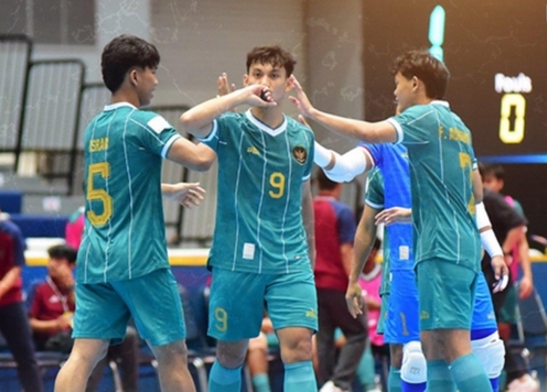 Indonesia vào bán kết với ngôi nhất bảng, chờ đấu ĐT futsal Việt Nam?