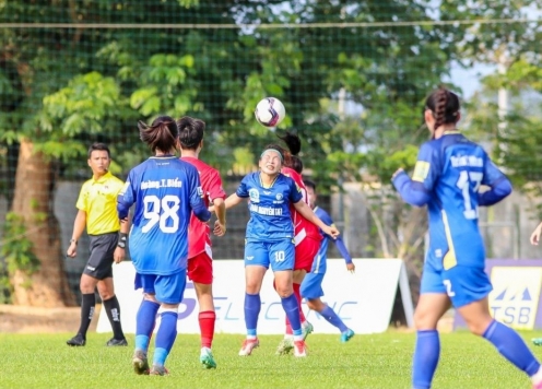 Dàn sao ĐT nữ Việt Nam ghi bàn giúp đội nhà thắng đậm
