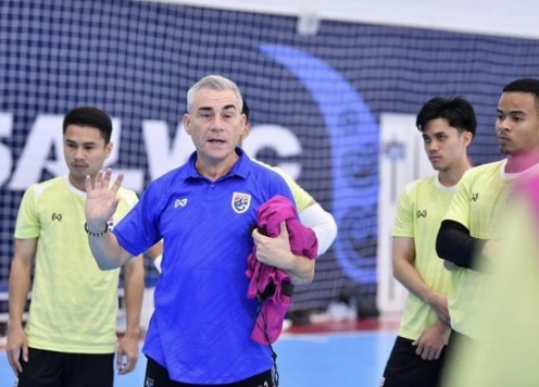 HLV châu Âu muốn cả thế giới thấy sức mạnh của ĐT futsal Thái Lan