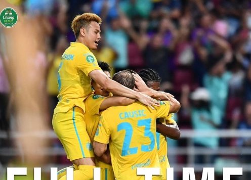Buriram United lại vô địch sau khi đánh bại CAHN ở Shopee Cup