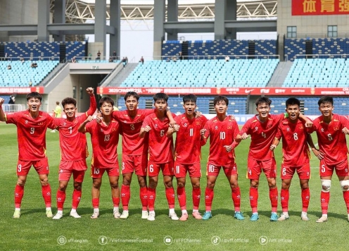 U16 Việt Nam nhận thưởng khủng sau trận thắng ông lớn Tây Á