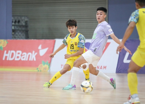 Lượt 10 Giải Futsal VĐQG 2025: Sahako tiến thẳng vào top 3