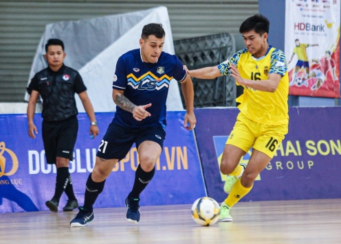 Thắng đậm 5-1 đối thủ, ĐKVĐ Thái Sơn Nam đòi lại ngôi đầu