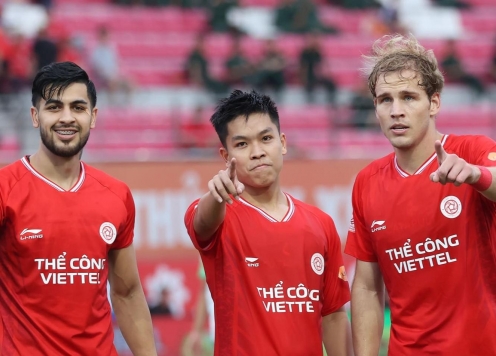 Thắng 2-0 TPHCM, Viettel xếp top 4 ở V-League 2024/25