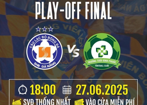 Lịch thi đấu bóng đá hôm nay 27/6: Kịch tính play-off V-League
