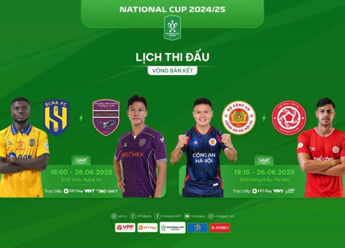 Trước vòng bán kết Cúp QG: Xác định trận chung kết rực lửa