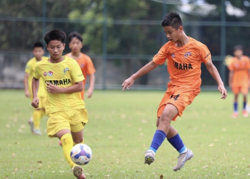 SLNA đấu Nam Định ở chung kết U13 Quốc gia