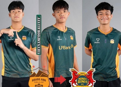 Thêm 3 cầu thủ HAGL gia nhập 'đại gia' V-League