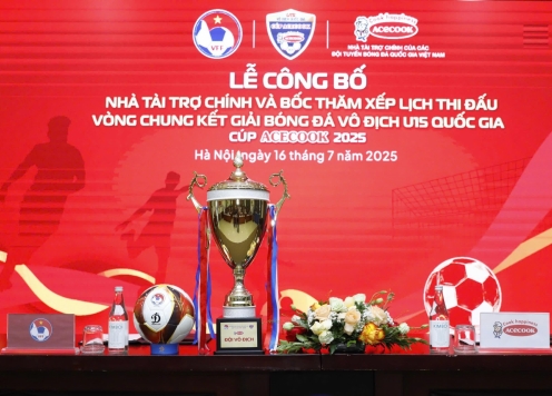Xác định 3 bảng đấu hấp dẫn tại VCK U15 Quốc gia