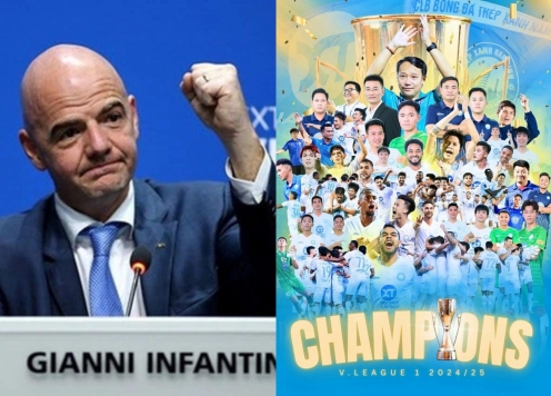 Chủ tịch FIFA chúc mừng nhà vô địch bóng đá Việt Nam