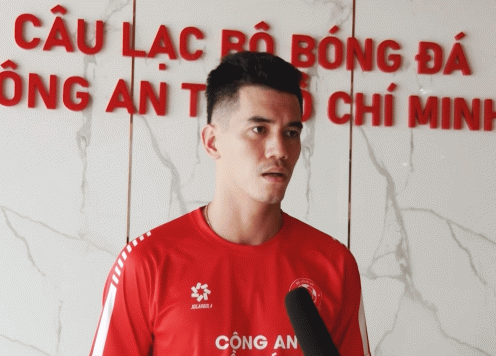 Tiến Linh hướng tới mục tiêu cao nhất cùng Công an TPHCM