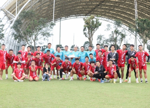 Tân binh V-League chuẩn bị kỹ lưỡng trước thềm mùa giải