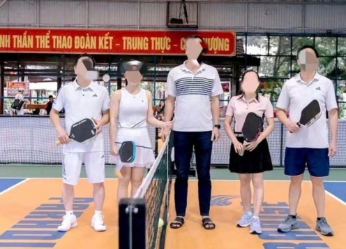 Bỏ lớp bồi dưỡng đi đánh Pickleball U90, cán bộ xã bị kỷ luật